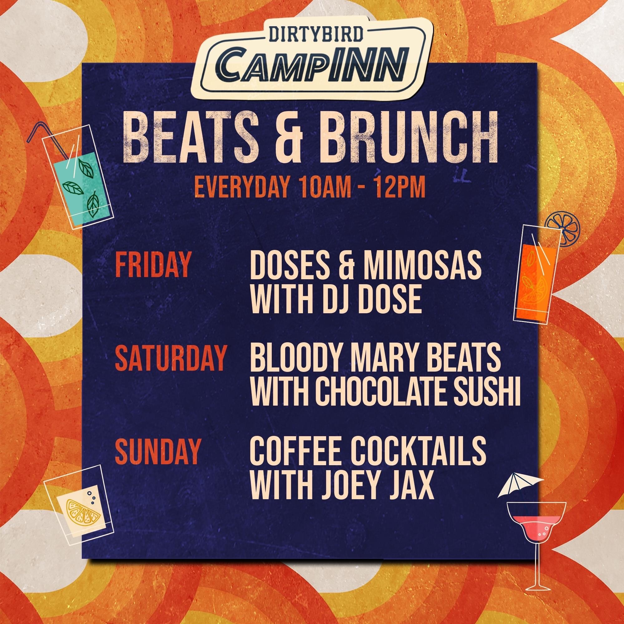 Dirtybird CampINN Beats and Brunch - Coffee Cocktails with Joey Jax