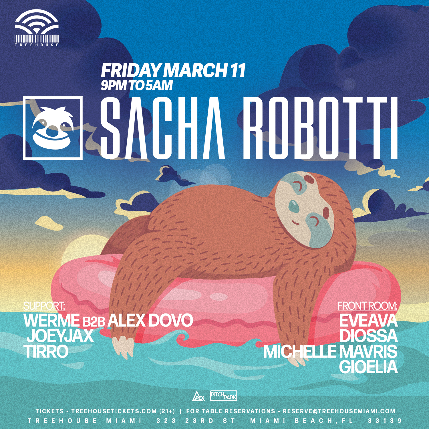 Sacha Robotti at Treehouse