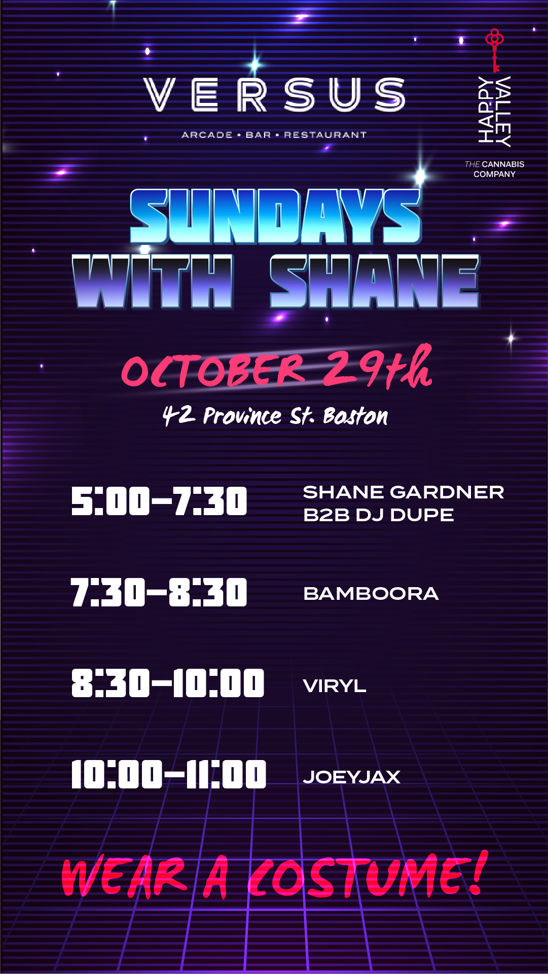 Joey Jax at Versus Boston